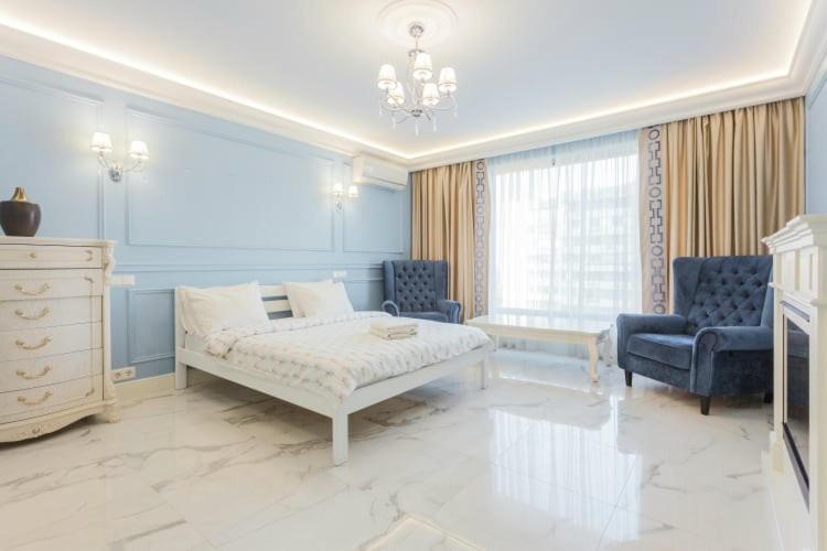 Роскошная 3К Квартира 120М2 На Набережной В Жк Obolon Residentsic 키예프 외부 사진